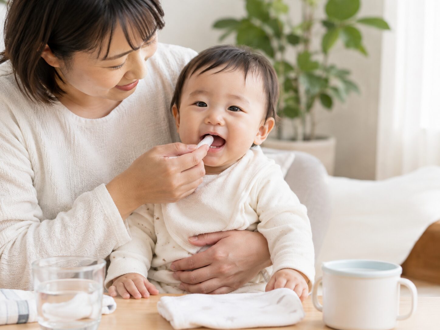赤ちゃんの初めての歯医者では何をする？のイメージ